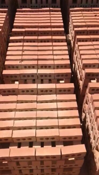 Пустотелый, дырчатый, Жженый кирпич, Полублок, 250×120×88 Бишкек - сүрөт 3