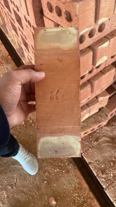 Пустотелый, дырчатый, Жженый кирпич, Полублок, 250×120×88 Бишкек - сүрөт 4