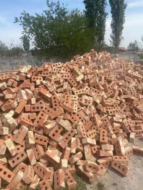 Пустотелый, дырчатый, Жженый кирпич, Полублок, 250×120×88 Бишкек - сүрөт 5