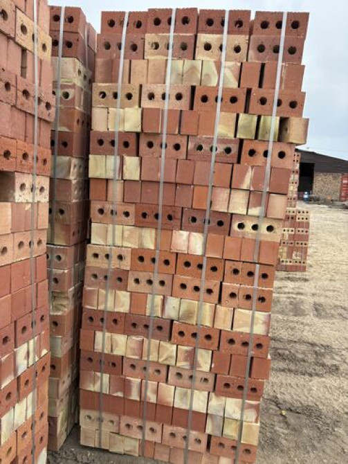 Пустотелый, дырчатый, Жженый кирпич, Полублок, 250×120×90 Бишкек - сүрөт 8