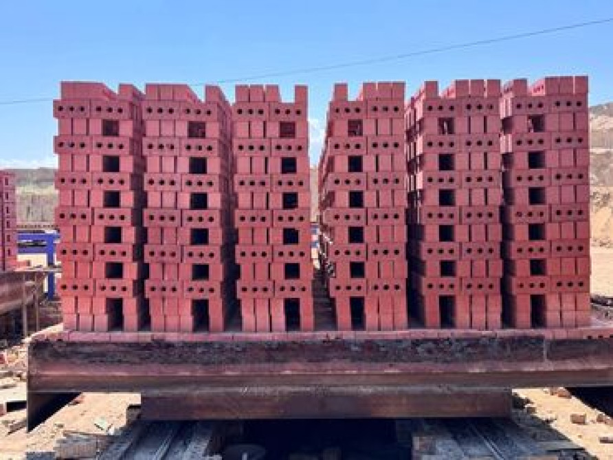 Пустотелый, дырчатый, Жженый кирпич, Полублок, 250×120×90 Бишкек - изображение 2