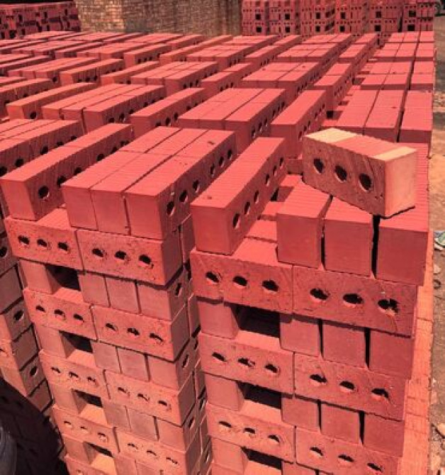 Пустотелый, дырчатый, Жженый кирпич, Полублок, 250×120×90 Бишкек - изображение 3