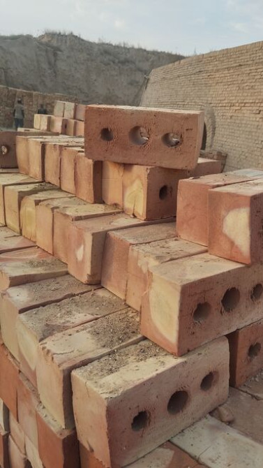 Пустотелый, дырчатый, Жженый кирпич, Полублок, 250×120×90 Бишкек - изображение 5