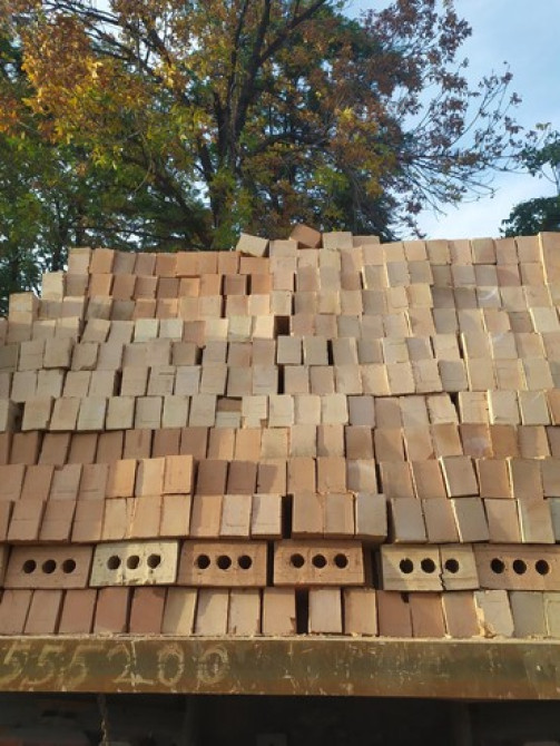 Пустотелый, дырчатый, Жженый кирпич, Полублок, 250×120×90 Бишкек - изображение 1