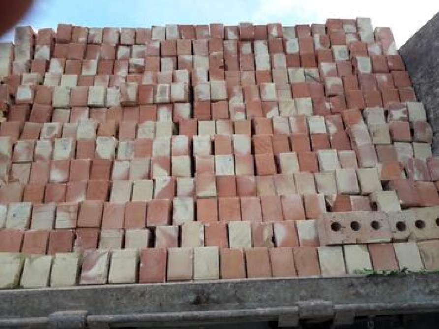 Соня завод Моловодное Завод Продается кирпич, полублок 3х дырый Размер Бишкек - сүрөт 1