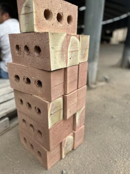 Пустотелый, дырчатый, Жженый кирпич, Полублок, 250×120×90 Бишкек - изображение 4