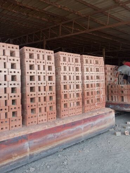 Пустотелый, дырчатый, Жженый кирпич, Полублок, 250×120×90 Бишкек - сүрөт 1