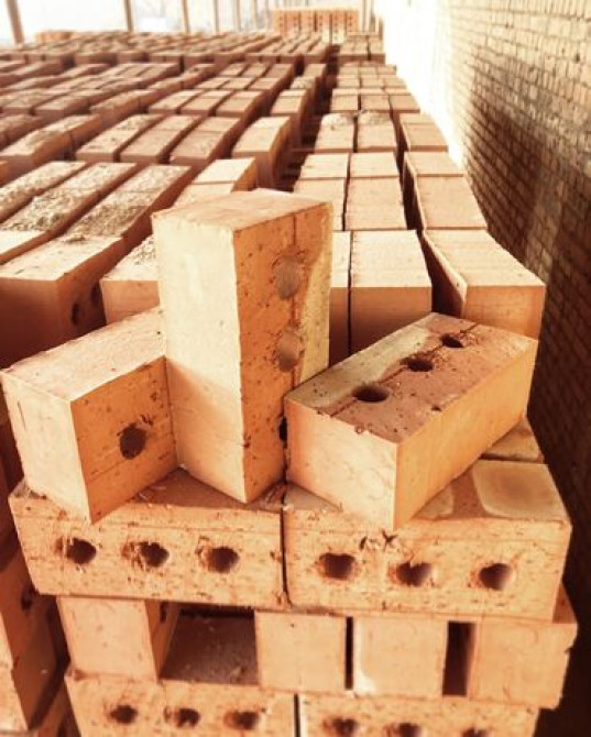 Пустотелый, дырчатый, Жженый кирпич, 250x120x90 Бишкек - сүрөт 1