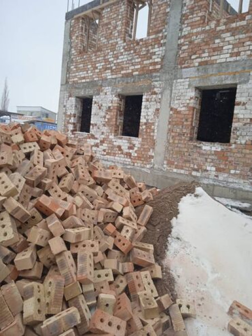 Пустотелый, дырчатый, Жженый кирпич, Полублок, 250×120×90 Бишкек - изображение 3