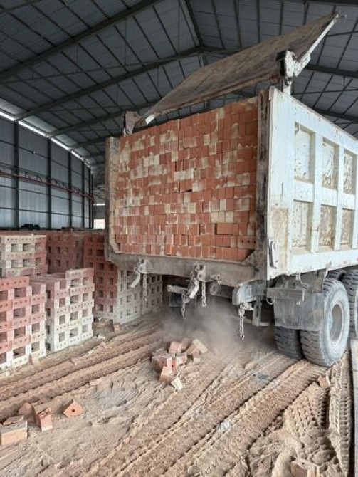 Пустотелый, дырчатый, Жженый кирпич, Полублок, 250×120×85 Bishkek - photo 8