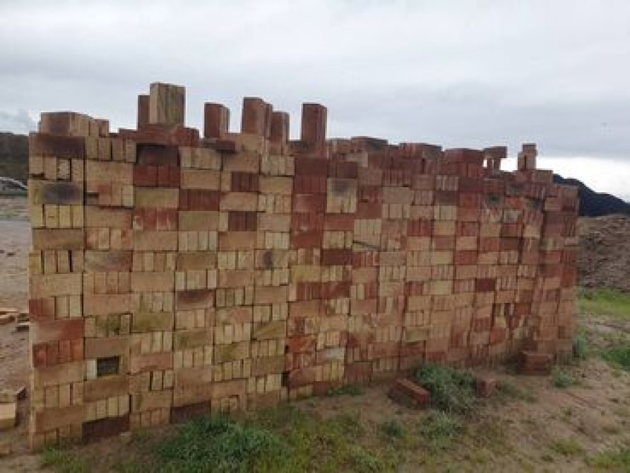 Полнотелый, таблетка, Жженый кирпич, Полублок, 250×120×88 Бишкек - изображение 2