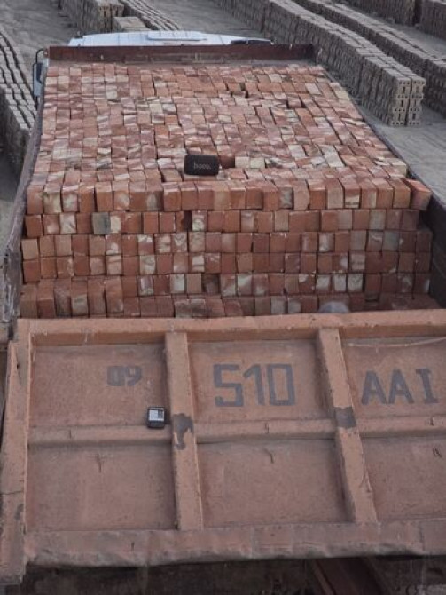 Пустотелый, дырчатый, Жженый кирпич, Полублок, 250×120×90 Бишкек - изображение 3