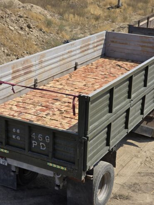 Пустотелый, дырчатый, Жженый кирпич, Полублок, 250×120×90 Бишкек - изображение 1