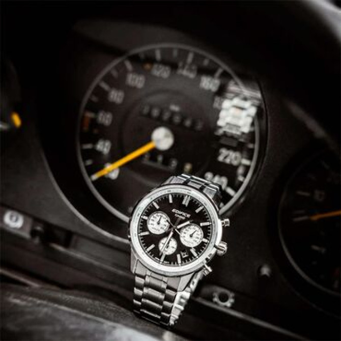 Свежая модель от Casio Edifice! EFR-575D-1A — стиль, который говорит Бишкек - изображение 1