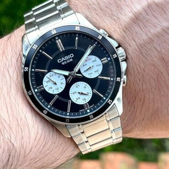 Мужские классические модели часы! Модель MTP-1374D Функции : дата Бишкек - изображение 2