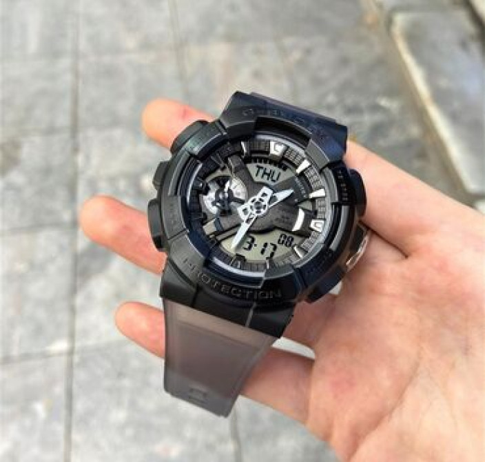 G-shock gm-110s-1a функции : секундомер, будильник, мировое время Бишкек - изображение 1