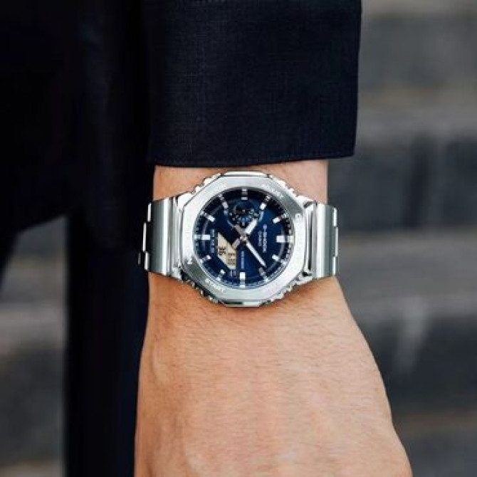G-shock ???? модель часов : gm-2110d функции : секундомер, будильник Бишкек - изображение 2