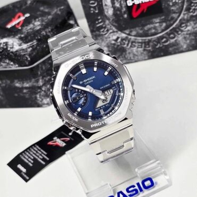 G-shock ???? модель часов : gm-2110d функции : секундомер, будильник Бишкек - изображение 1