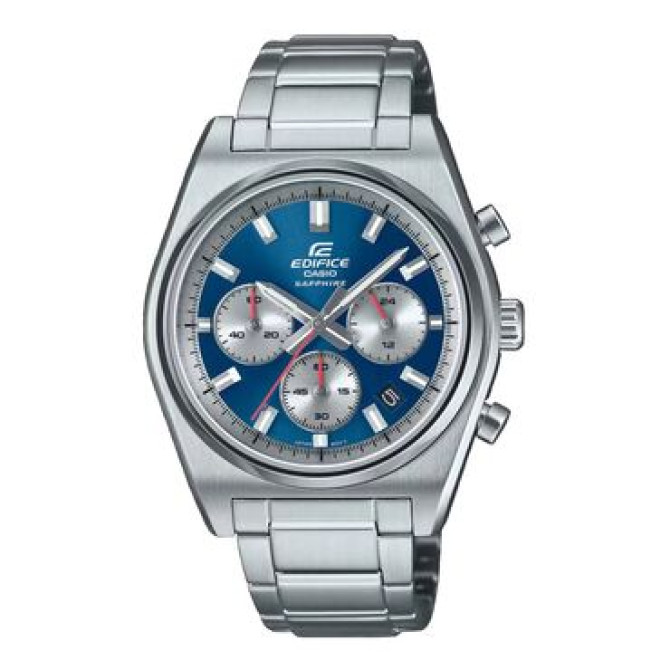 Edifice EFB-730D Функции : секундомер, дата, подсветка стрелок; Бишкек - изображение 3