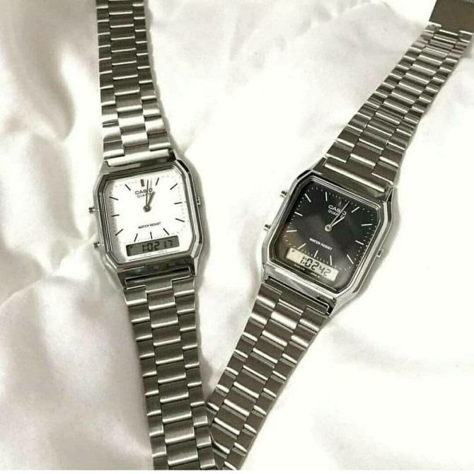 Модель часов АQ230 ___ Функции : секундомер, будильник, дата; Механизм Бишкек - изображение 1