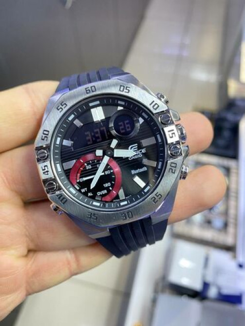 Edifice Bluetooth ___ Функции : секундомер, дата, 24 формат времени Бишкек - изображение 2