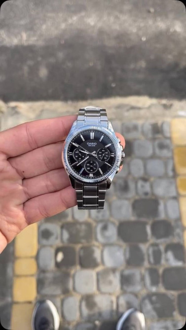 Классические часы часы, Casio, Япония, Оригинал, Мужские, Новый Бишкек - изображение 1