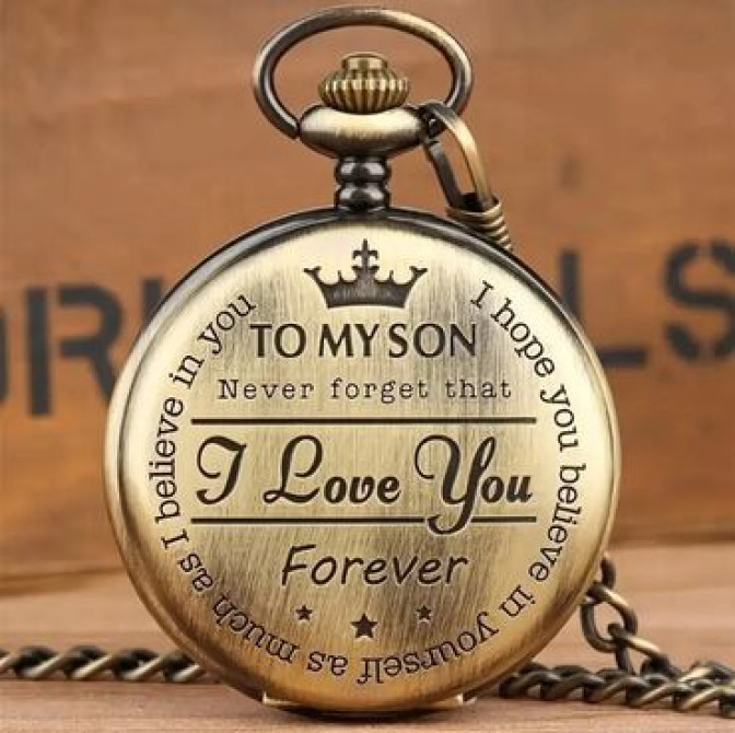 Часы карманные,винтажные,кварцевые, с надписью/пожеланием Бишкек - изображение 7