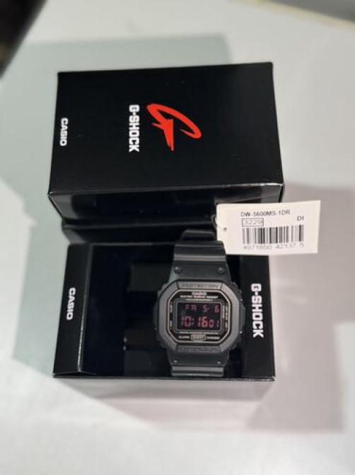 Спортивные часы часы, Casio (G-Shock), Таймер и секундомер, Водонепроницаемые, Оригинал, Мужские, Новый Бишкек - изображение 1