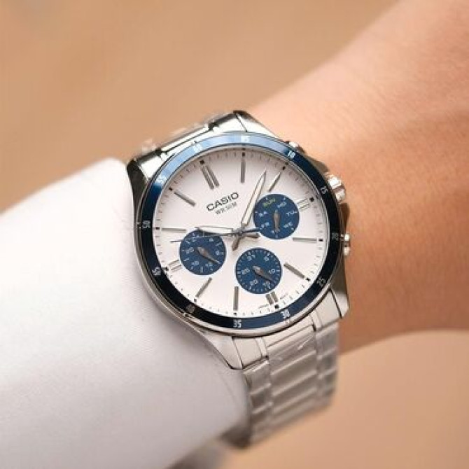 Мужские классические модели часы! Модель MTP-1374D Функции : дата Бишкек - изображение 2