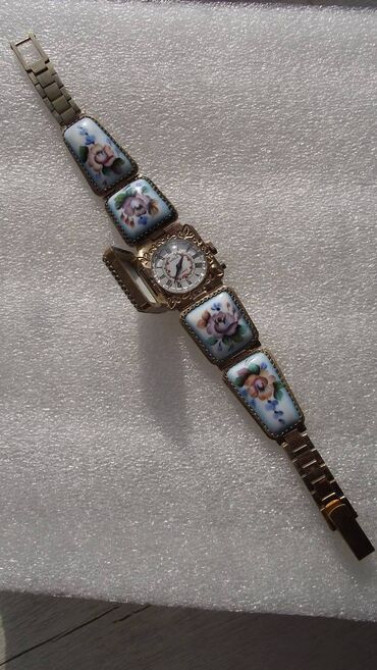 Продам новые часы.Позолоченные с Финифтью Бишкек - изображение 2