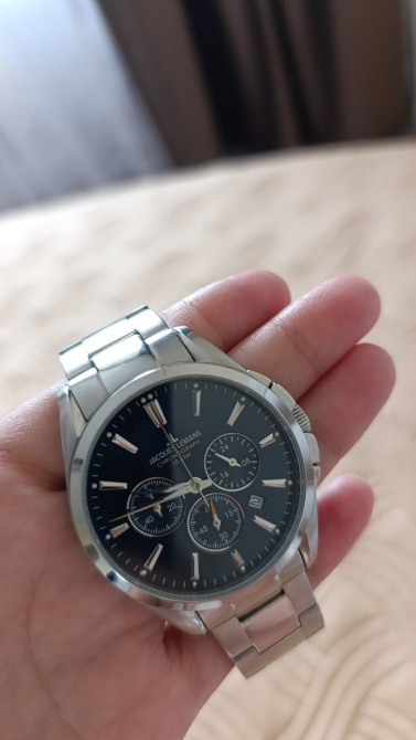 Классические часы-хронограф Jacques Lemans с кварцевым механизмом Бишкек - изображение 1