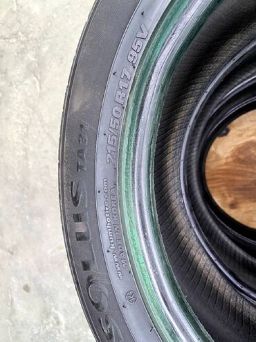 Шины 215 / 50 / R 17, Всесезонная, Новый, Корея, Kumho Бишкек - изображение 2