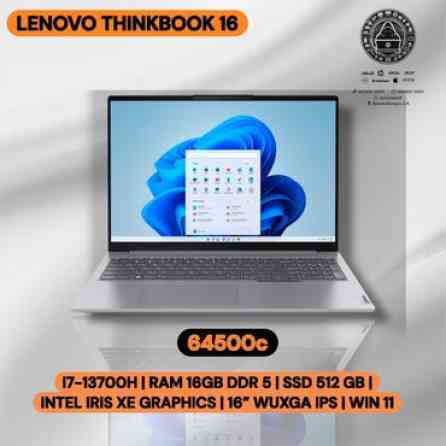Ультрабук, Lenovo Thinkbook 16, 16 ГБ ОЗУ, Intel Core i7, 16 ", Новый Бишкек
