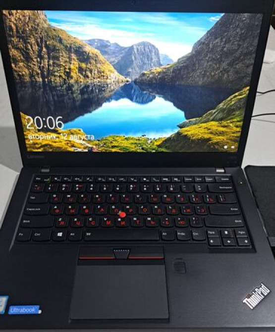 Ноутбук, Lenovo, 8 ГБ ОЗУ, AMD A6, 16 ", Б/у, Для работы, учебы, память HDD + SSD Бишкек - изображение 1
