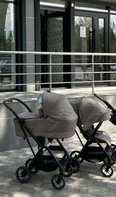 Коляска, цвет - Коричневый, Б/у Бишкек - сүрөт 1