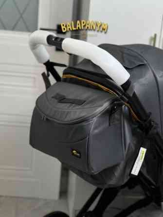 Коляска, цвет - Серебристый, Новый Бишкек