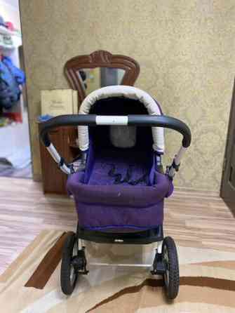 Коляска, цвет - Фиолетовый, Б/у Бишкек
