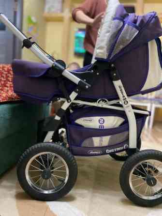 Коляска, цвет - Фиолетовый, Б/у Бишкек