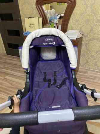 Коляска, цвет - Фиолетовый, Б/у Бишкек