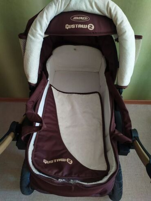 Коляска, цвет - Фиолетовый, Б/у Бишкек - изображение 7