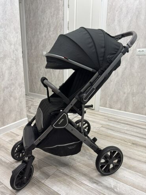 Коляска, цвет - Черный, Б/у Бишкек - изображение 2