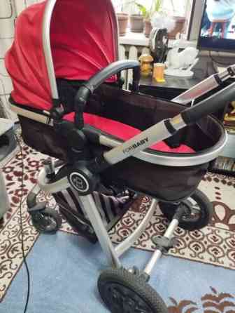 Коляска, цвет - Серебристый Бишкек