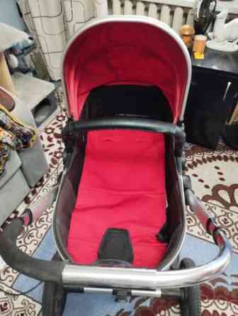 Коляска, цвет - Серебристый Бишкек