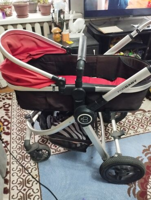 Коляска, цвет - Серебристый Бишкек - изображение 1