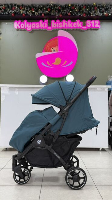 Коляска, цвет - Голубой Бишкек - изображение 3