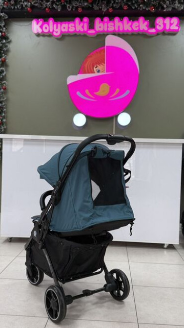 Коляска, цвет - Голубой Бишкек - изображение 2