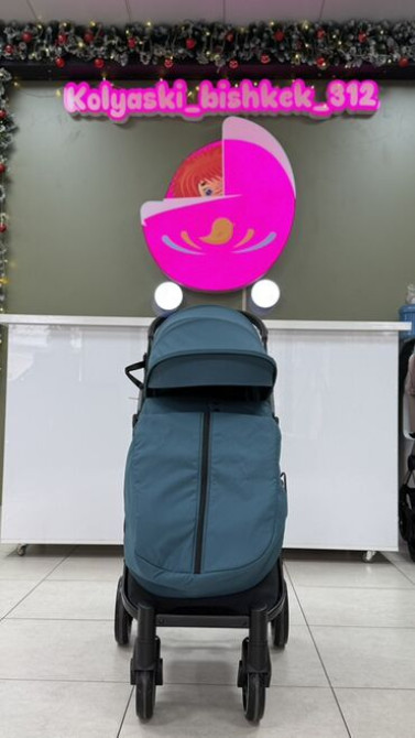 Коляска, цвет - Голубой Бишкек - изображение 4