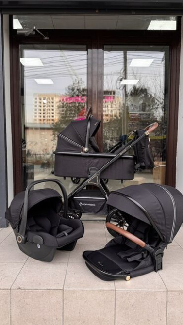 Коляска, цвет - Черный Бишкек - изображение 1