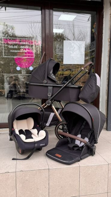 Коляска, цвет - Черный Бишкек - изображение 1