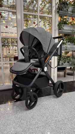 Коляска, цвет - Черный, Новый Бишкек